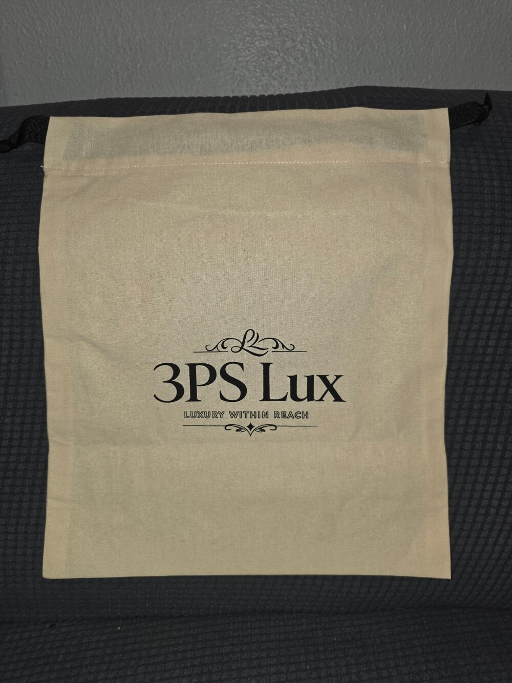 3PS Lux Small Branded Drawstring Dust Bag